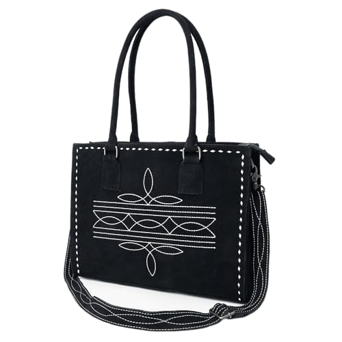 American Darling Tote Bolso de Cuero Genuino para Mujer miniatura 1