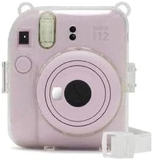 instax Mini 12 Funda Transparente para cámara con Correa para el Hombro | Ya disponible en tu tienda friki favorita! En mundofriki.es!