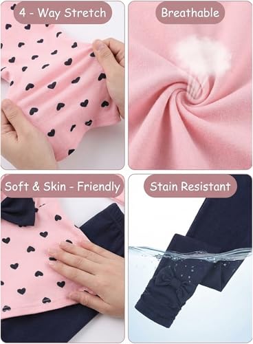 Image of Adorable Cute Toddler Baby Girl Clothing 2pcs Outfits