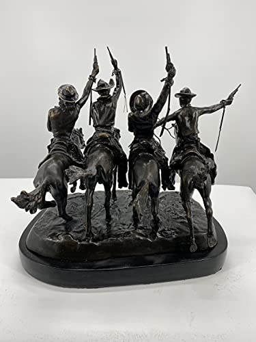 Estatua Mediana en Bronce Frederic Remington miniatura 3