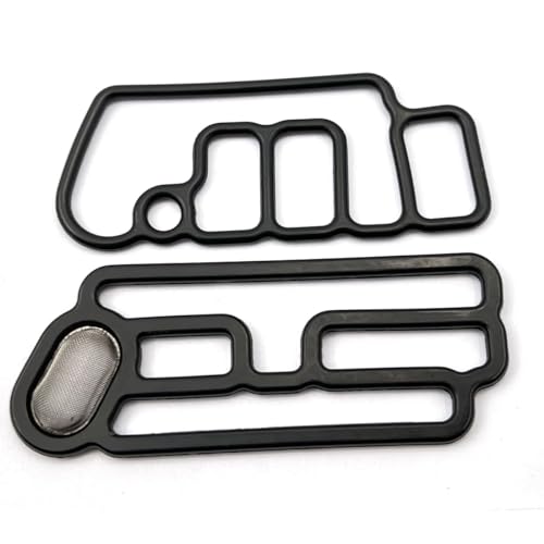 Image of FainWan Cylinder Head VVT VTEC Solenoid Spool Valve Gasket Compatible with RDX Accord Crosstour Odyssey Pilot 3.5L 15815-R70-A01,15845-R70-A01,918-056