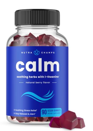 NutraChamps Calm Stress Relief Gummies