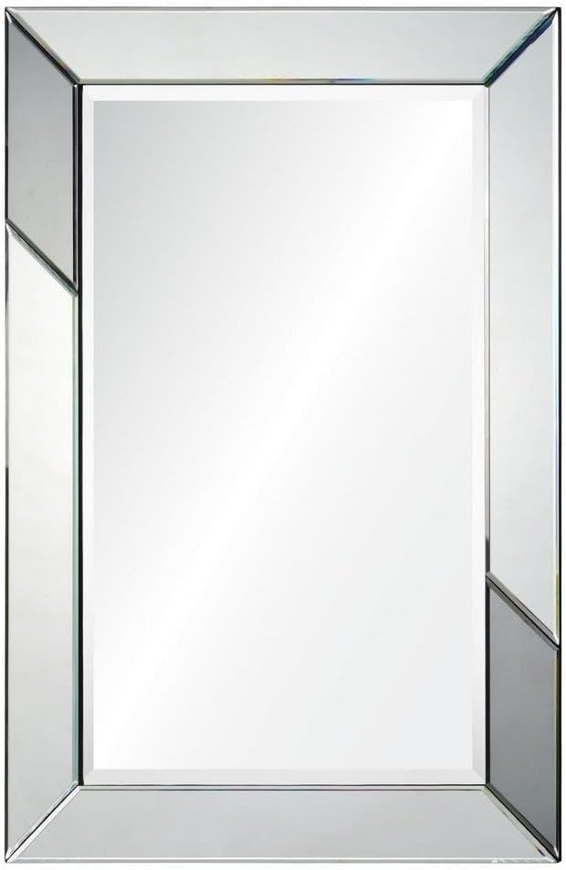 Renwil Rumba Mirror in Silver and Grey