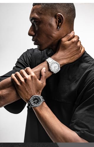 GORBEN Creative Sketch Watch Sports Fashion Quartz Minimalist Watch（White）, White, Casual