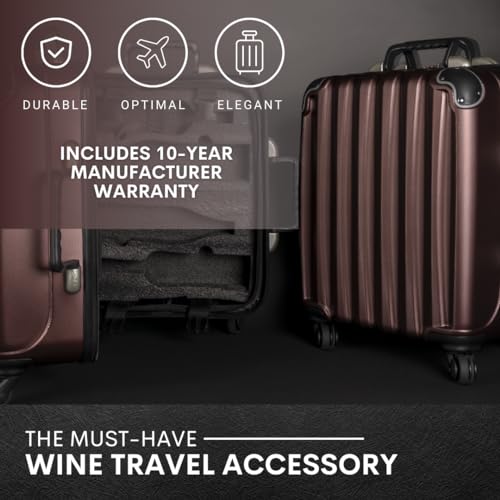 VinGardeValise Petite 8-Bottle Suitcase