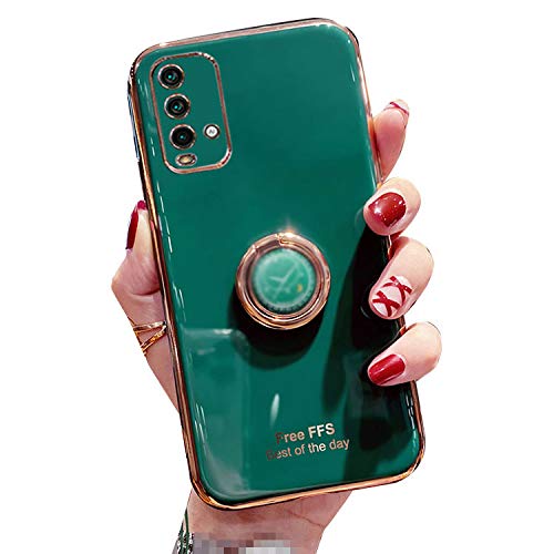 Redmi 9T ケース リング付き&ストラップ付き シンプル 保護ケース 衝撃吸収 カバー シャオミ リドミ9T 4G ソフトケース スマホケース おしゃれ スマホカバー スマートフォン ケース カバー