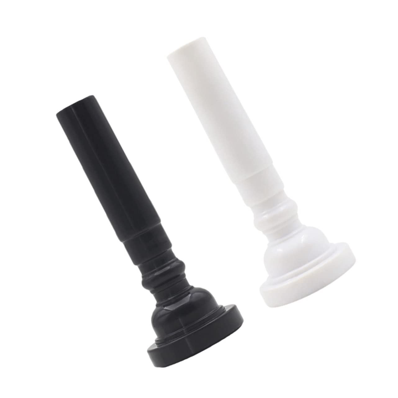 BESTonZON Delicate Trumpet Mouthpieces Trumpet-shaped Easy to Play Food-grade Abs Material French Horn Accessories Random Color