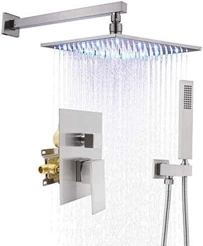 Robinet de douche à pluie pour créer un espace spa rétro et lumineux