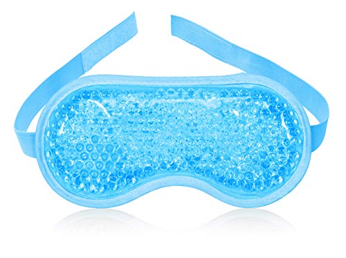 Gel Eye Mask Hot or Cold Pack - Ice Eye Mask Puffy Eyes
