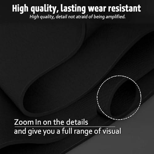 Image of Yoga Mat for Women and Men 4mm with Carry Strap EVA Material Extra Thick Exercise Mat for Workout Yoga Fitness Pilates and Meditation, Anti Tear Anti Slip For Home & Gym Use (Black)