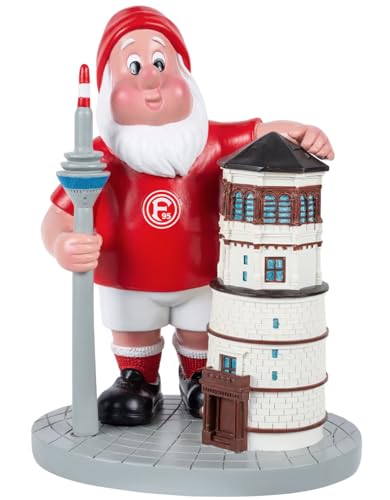 Fortuna Düsseldorf Gartenzwerg Fernsehturm - Schlossturm - 17 X 13 X...