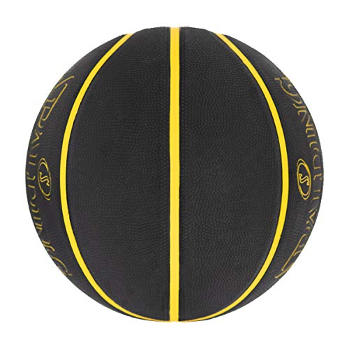 Spalding Street Phantom Rubber Moulded Indoor/Outdoor Basketball with Butyl Bladder + Free Air Pin