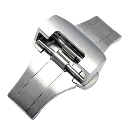 [X] vANZT[ o^tCobN KplC 1950series vߋ 20mm 22mm |bV}bg{^ XeXX`[obN NXv(Polished Silver,22mm)