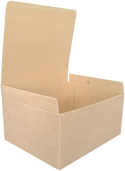 Carte Dozio - Cardboard die-cut box, Havana, 250 x 200 x 120 mm, 10 pieces per pack