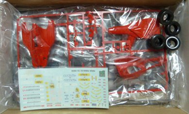 Protar Kit Modellino Auto in scala 1:24 Compatibile per Ferrari 412 T1b Rare Kit