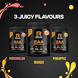 Reflex Nutrition EAA - Complete Essential Amino Acids - 16g EAAs with BCAAs, Vitamin B6, Electrolytes - Full Spectrum Amino Acids Powder for Muscle Growth & Recovery (Mango, 500g, 20 servings) - Image 7