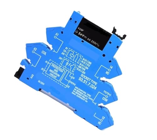 Relais 24VDC 1CO 6A SPDT Finder 38.51 interface rail DIN - 2