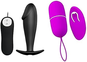 Kit del piacere Huevo Huevo Vibrador Vaginal + Vibrador Butt ...
