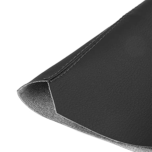 X Autohaux 0.55 Inch Inner Hole Dia Pvc Faux Leather Gear Shifter Knob Cover Car Dust Boot 20 X 27Cm #TOP7