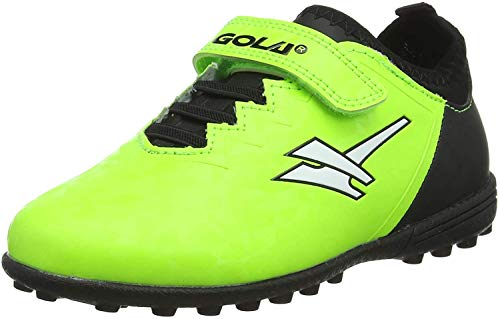 Gola Aka883, Botas de fútbol Unisex Adulto, Verde (Lime/Black NB), 43 EU