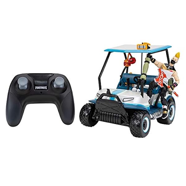 Jazwares FNT0118 – Fortnite RC Deluxe Feature fordon ATK med spelfigur (drift)