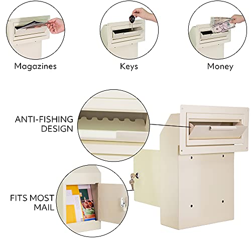 Pochar D1A-W Door Drop Box For Mail thumb #3