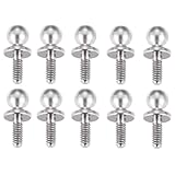 AXspeed 10 Stück Aluminium Kugelkopfschrauben RC Kugelbolzen für Losi 1/24 Micro-B 1/28 Micro-T Auto