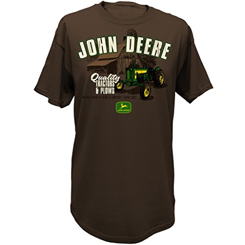 John Deere Barn playera para hombre - Negro - X-Large