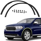FIONE Front Wheel Arch Fender Cover Trim Moulding Molding Compatible with Dodge Durango 2011-2018 (left and...