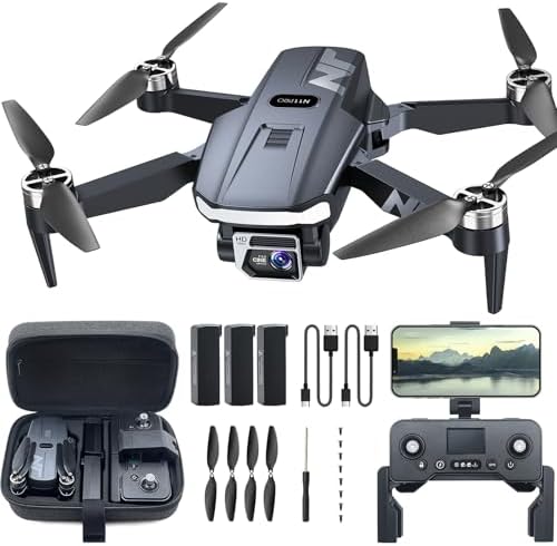 4K UHD GPS Drone with Camera for Adults N11 Pro, 90 Min 3 Battery...