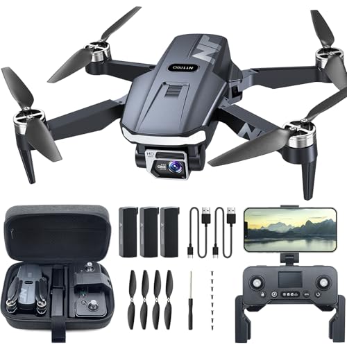 4K Ultra HD Drone with Camera for Adults N11 PRO GPS Enabled, 90 Min Flight Duration, Precision Auto Return, Follow Me Function, 5G Low-Latency FPV, Brushless Motor Technology, Beginner Friendly RC Quadcopter