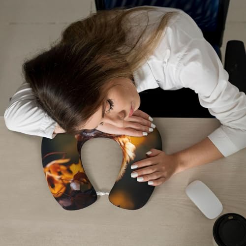 Almohada Cervical de Poliéster con Estampado de Búho miniatura 7