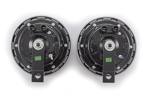 Image of Bosch Europa Horn Silver Colour 12 V Set of 2 For Car, LCV