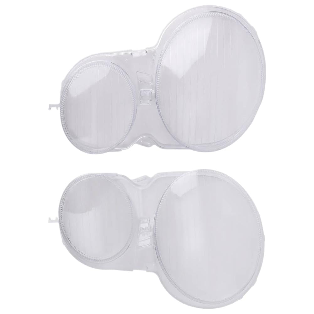 Left And Right Headlight Lens Cover Shell Compatible With W210 4.3L 3.2L 1996 2002