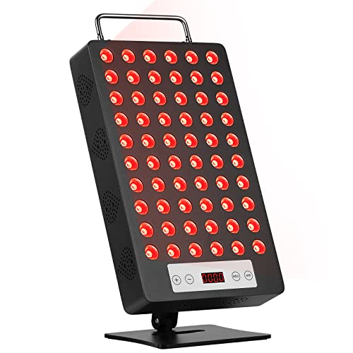 Red Light Therapy Device, Red 660nm & Near Infrared 850nm, Full-Body Light Therapy Panels with 60pcs (60 LEDs)