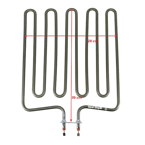 Marel Shop® - Resistenza 2670 W Per Sauna Compatibile Con Sawo Sca266 Misure 39 X 28 Cm