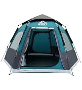 Amazon.com : Hewolf 2/3/4 Person Camping Tent - Instant Pop Up