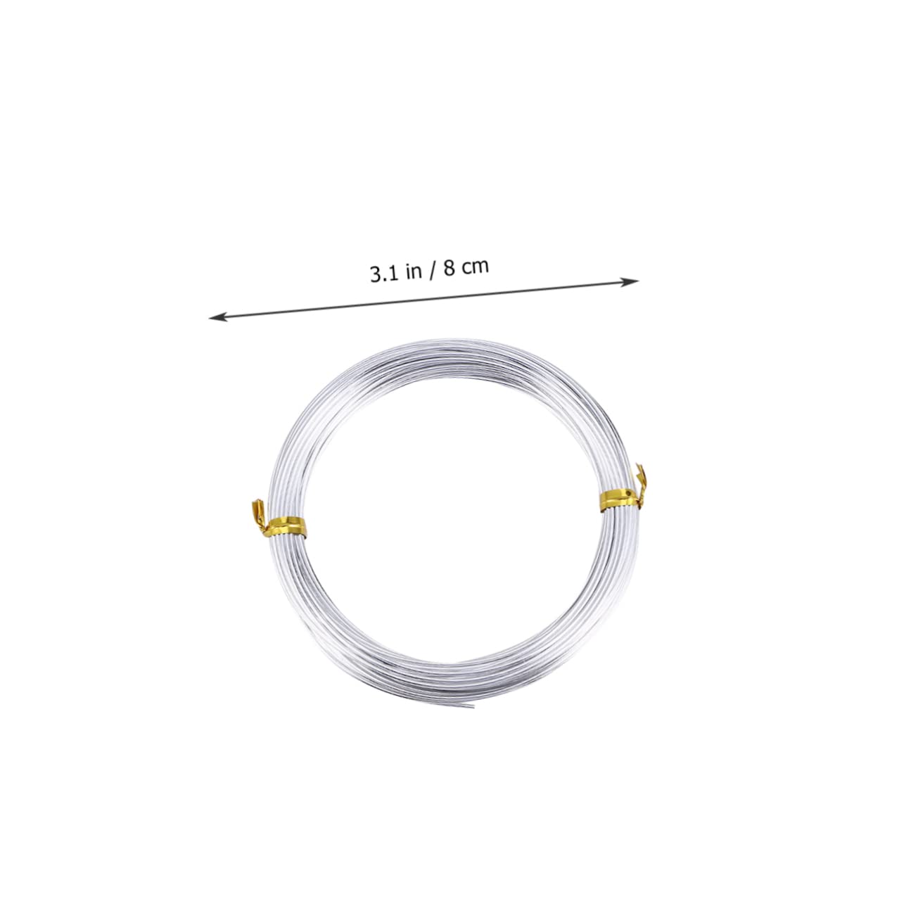 STOBOK 14rolls DIY Aluminum Wire Aluminum Flexible for Gardening for Jewelry Making