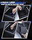 LANTU 4 Pcs Zubehör für Tesla Model Y 2025 Juniper Mittelkonsole Organizer, Silikon Organizer Tray, Armlehne Aufbewahrungsbox und Versteckte Box (Beflockung)