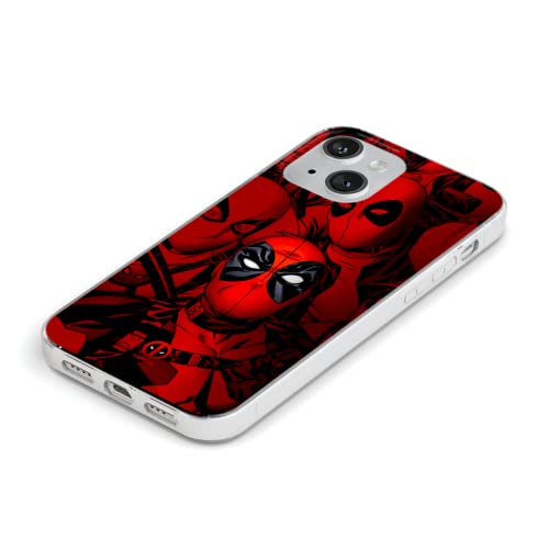 Ert Group Mobile Phone Case For Samsung S22 Original And Officially Licensed Marvel Pattern Deadpool 001 Optimally Adapted To The Shape Of The Mobile Phone, Case Made Of Tpu #TOP3