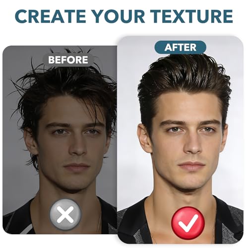 Peine de textura Demarzily para hombre gris miniatura 4