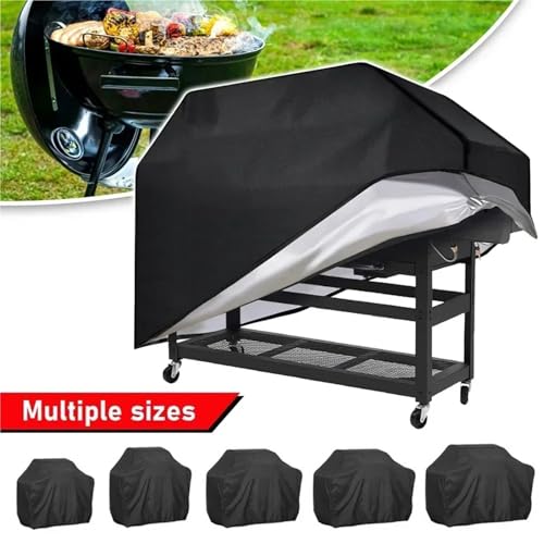 Wytrzymały wodoodporny pokrowiec na grilla – zewnętrzny pokrowiec ochronny Oxford 210D do grillowania pasuje do większości grillów (100 x 60 x 150 cm) - odporny na warunki atmosferyczne i