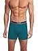 PUMA mens 3 Pack Performance boxer briefs, Red/Grey/Teal, Medium US