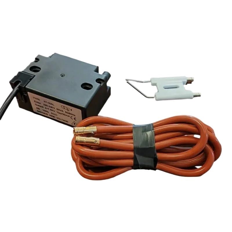 Zündung XT15AL Zünder for 220V Ölbrenner mit 1m*2 Kabel und Zündnadel(10 pcs)