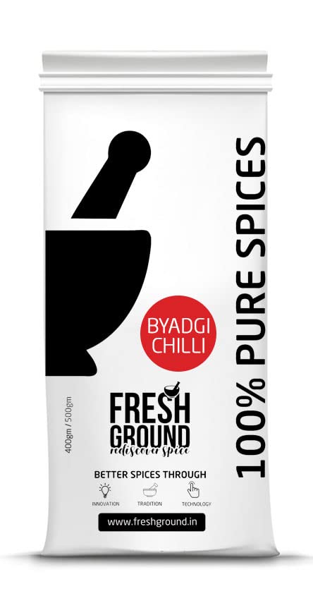 See full amazon price history chart for Fresh Ground Byadagi Chilli Powder, Authentic Byadgi Chilli Powder 500 gm with Zero Adulteration, Pure Lal Mirchi, Less Spicy, High Flavour Fresh Ground Byadagi Chilli Powder, Authentic Byadgi Chilli Powder 500 gm with Zero Adulteration, Pure Lal Mirchi, Less Spicy, High Flavour (B08JPXG5JZ) Amazon Price History, Amazon Price Tracker