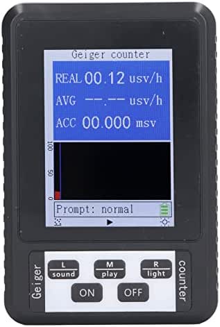 Dpofirs Mini Detector de Radiación Nuclear para el Hogar,Contador Geiger