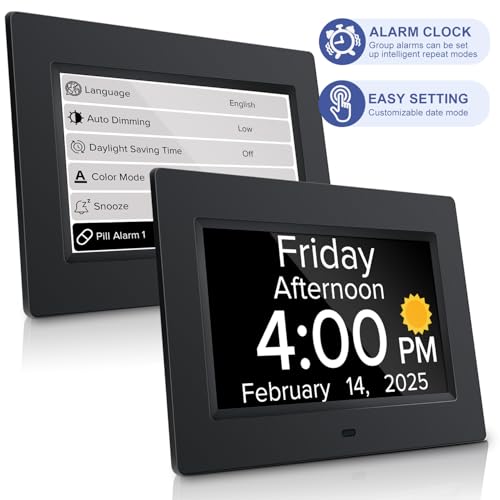 Voice Announcement Dementia Alarm Clock product photo Voice Announcement Dementia Alarm Clock product image