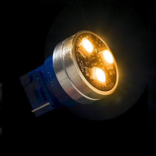 Image of Putco 283561A Neutron Amber 3156 LED Bulb - Pair