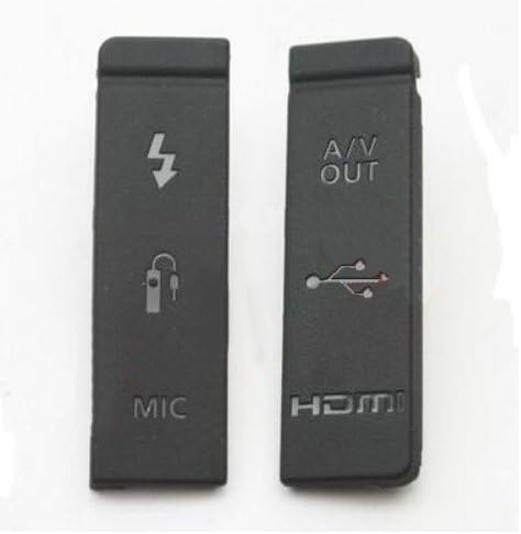 Replacement USB/HDMI DC IN/VIDEO OUT Rubber Door Bottom Cover Repair Part For Canon EOS 5D Mark II/5D2/5DII Digital Camera