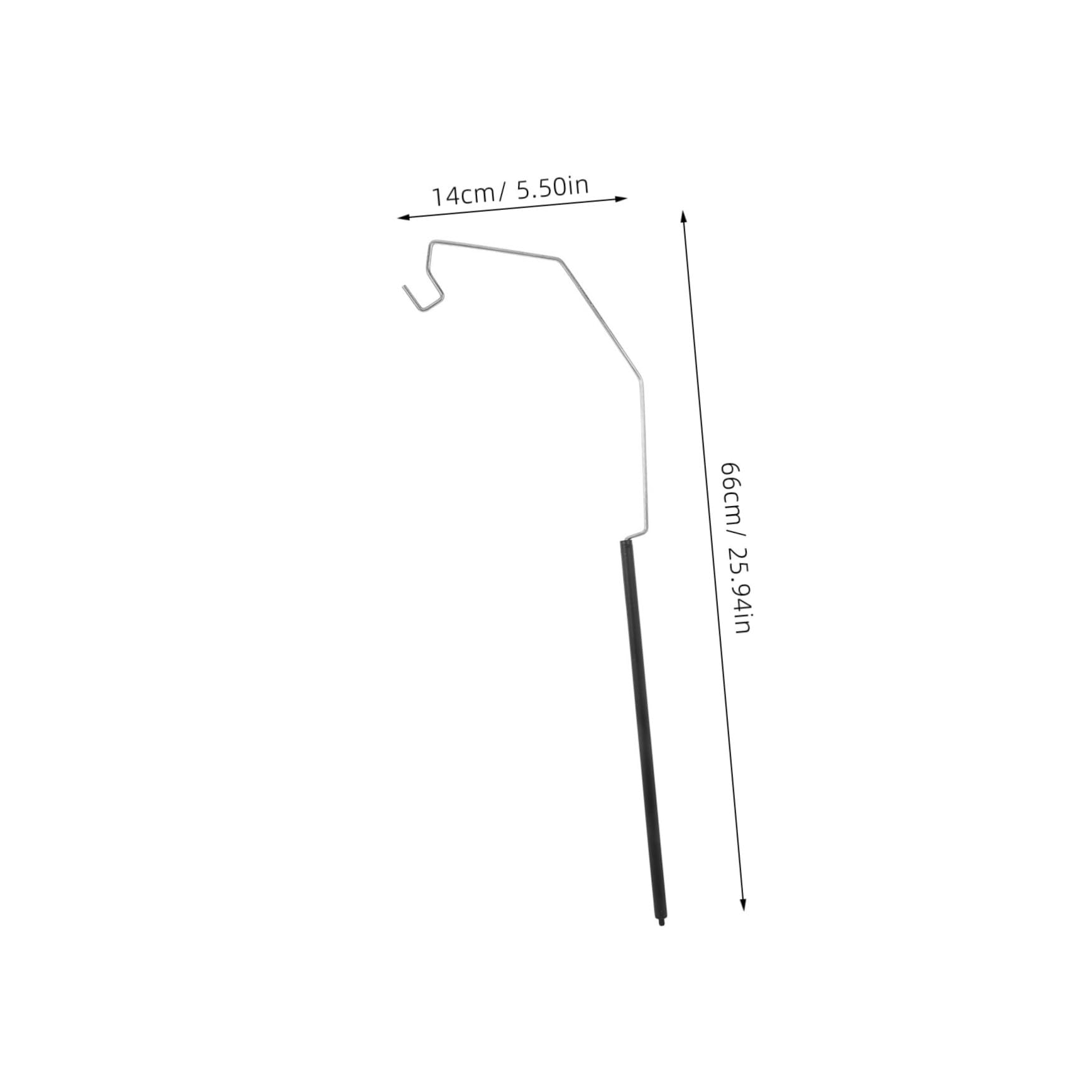 ifundom Outdoor Lantern Stand Portable Aluminum Alloy Removable Pole for Camping Picnics and Outdoor Gatherings Easy Assembly Lightweight Travel Lantern Holder